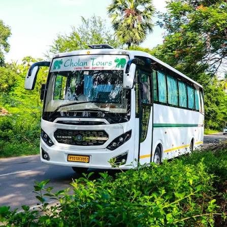 Tourist coach bus