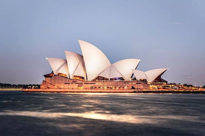 Sydney Opera House at sunset